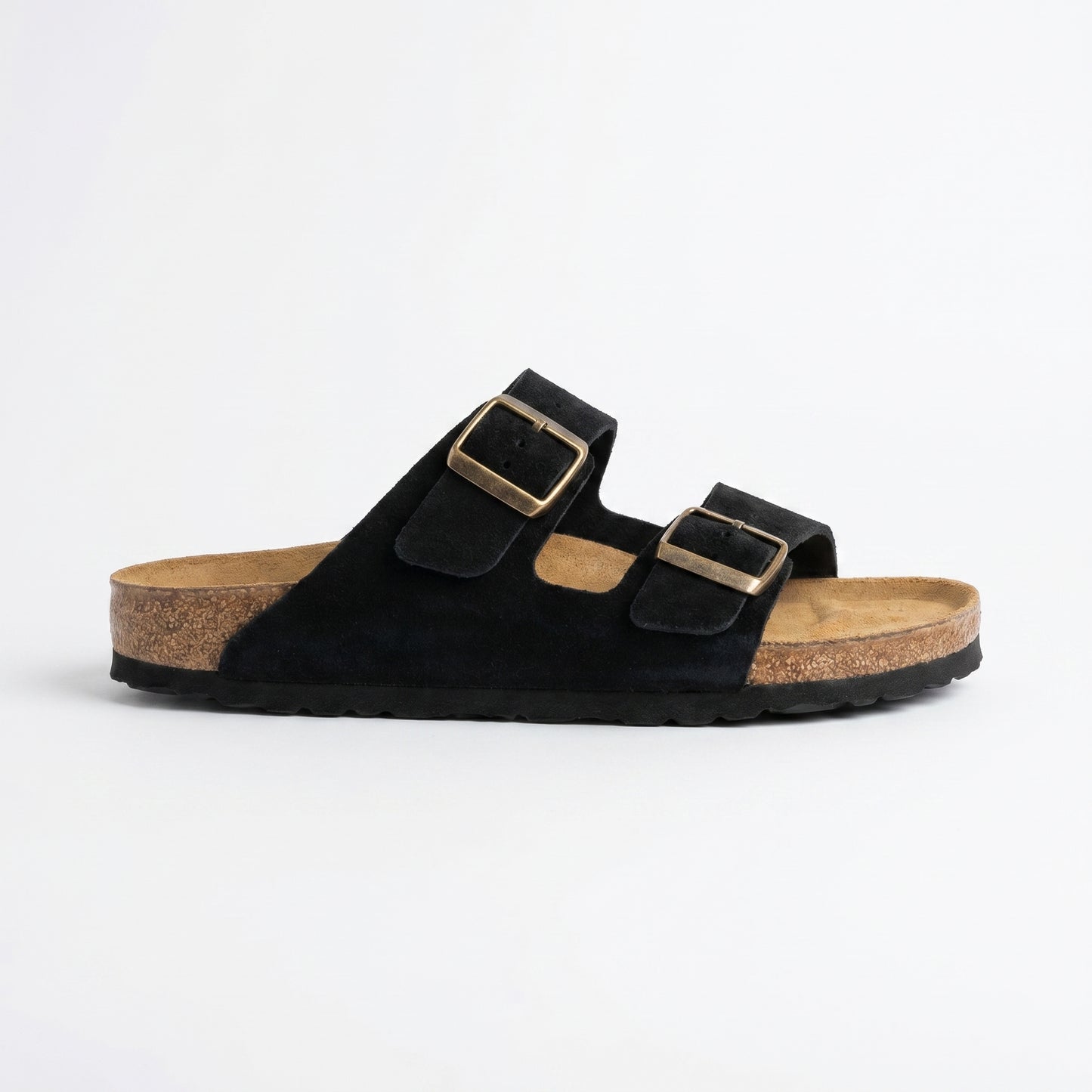 Sandales Daim à Double Boucle