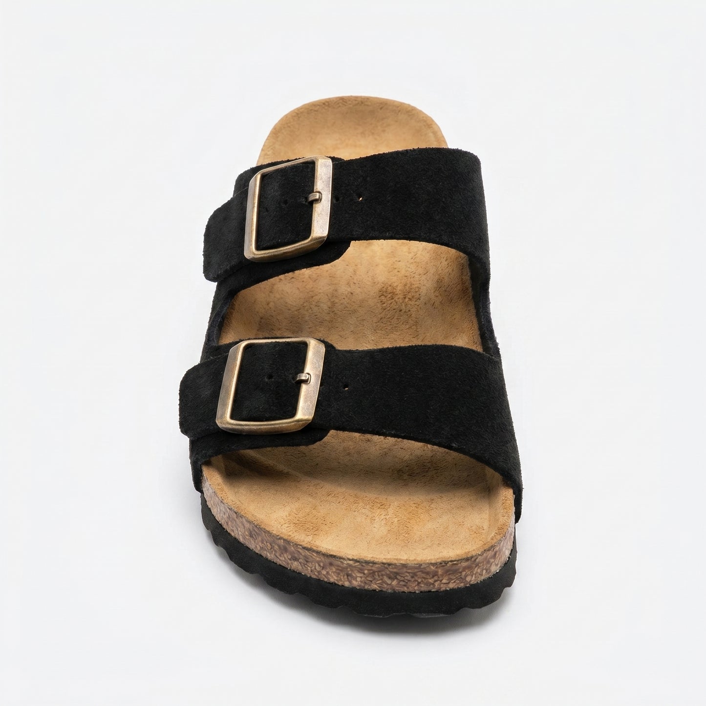 Sandales Daim à Double Boucle